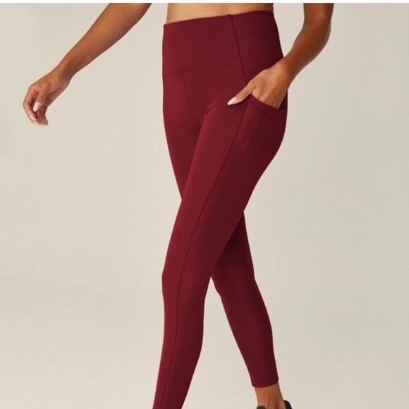 Beyond Yoga Deep Red Leggings ♥️ - Picture 3 of 8